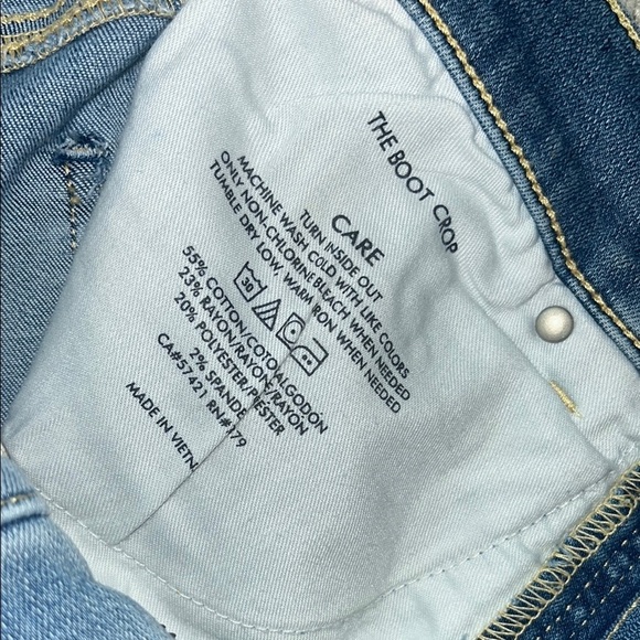 Ann Taylor The Boot Crop Jeans Size 4 - Picture 8 of 9
